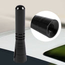 Universal Top Roof Short Whip Screw Antenna Extension for Car Radio (Black) Q7E7
