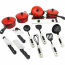 13pcs/Set Baby Kids Pretend Play Toys Cooking Utensils Tableware Simulation Kit