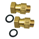 Full Brass Outside Wire Water Meter Check Valve One Way Check Valve DN15