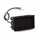 Meter Mini Panel 0-100V DC voltmeter Tension Show 20mA three red wire W3T5