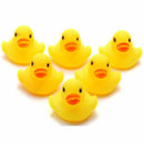 20Pcs Lots Yellow Baby Children Bath Toys Cute Rubber Squeaky Duck Ducky