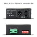 LED Light Controller Working Dc 5-24V Rgbw Dmx512 Decoder Dmx To Spi Si for M9K3