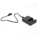 mh-24 battery charger for nikon en-el14 P7000 P7100 D5100 D3100 D3200 camera LJ