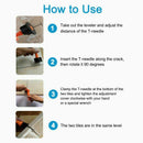Premium Tile Leveling System Kit With 50Pcs Tile Leveler Spacers, 2X Specia Y3G7