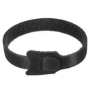 100pcs Reusable T-type Self-adhesive Buckle Cloth Cable Ties Management Belt