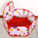 Children Kids Ocean Ball Pit Pool Game Play Tent with 100pcs Ocean Balls