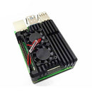 For Raspberry Pi 4B Protect Box CNC Aluminum Alloy Case Enclosure Cooling  ab Hn