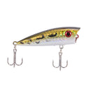 6cm/6.4g fishing lures hard baits artificial popper crankbait wobblers bait 3 Gw