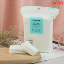 240pcs Disposable Makeup Cotton Wipes Soft Makeup Remover Facial Cleansing Pads