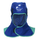 Flame Resistant Leather Welding Hood, Safety Apparel, Protective Headgear