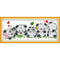 14CT Stamped Cartoon Embroidery Canvas Cross Stitch Craft (K923 Cute Bear)