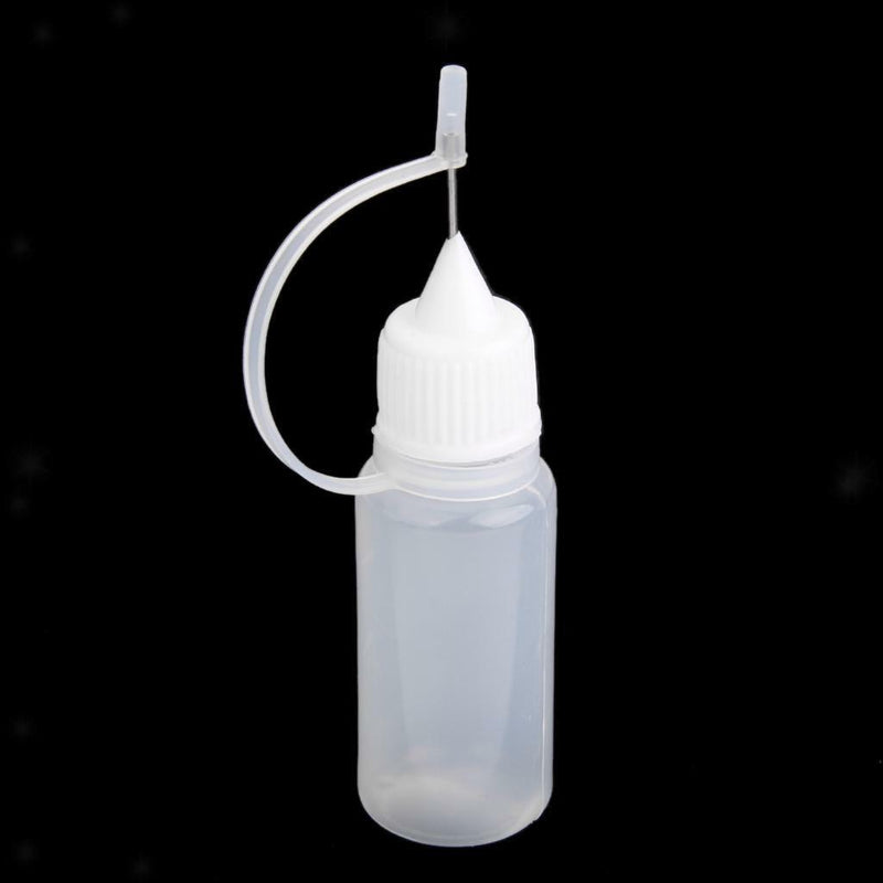 10pcs 10ml Needle Tip Empty Plastic Squeezable Dropper Bottle Liquid Storage