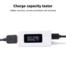 USB Power Meter Voltage Current Discharge Tester for Power Bank Charger Cable
