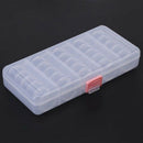 25 Pcs Transparent color Plastic Jewelry Bead Storage Container Jars Box Di M8G4