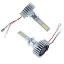 H1 LED Headlight Fog Bulbs Kit 2200W 330000LM 6000K Hi/Lo Beam Lam_