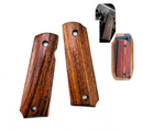 1 Pair Natural Wood Patches Handle Scales Blanks Material for 1911 Grips Models