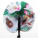 24X Folding Paper Fans - Pretty Chinese Designs - Girls Party O3E5