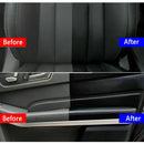 Car Care Interior Polish Wax Leather Seat Sofa Panel SET Tire Cleaner