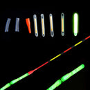 New 50X Fishing Fluorescent Lightstick Light Night Float Clip On Dark Glow Stick