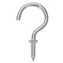 BH01111 Chrome Plated Mug Shouldered Cup Hooks, 25 mm (1 inch) - Pack of 20 K1F5