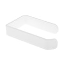 Acrylic Toilet Roll Holder Wall Mounted Paper Holder for Bathroom Accessary