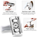 Stainless Steel Adjustable Twist Jar Opener Spiral Can Seal Lid Remover Twi