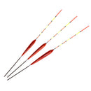 3Pcs Floating Fishing Floating Wood Barr Fishing Boat Floating Set Fishing Tools