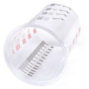 10Pcs 600ml Plastic Paint Mixing Cups Mixing Pot Paint Mixing Calibrated CME