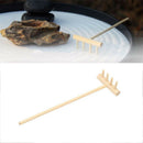 10pcs Mini Bamboo Rake for Zen Garden Sand Tabletop Meditation Feng Shui D XKV