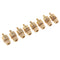 8Piece Copper Speaker Isolation Spikes Floor Protectors Isolation Stand Foot for