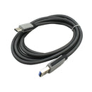 USB Type C 3.1 Charging Cable For Galaxy S8 S9 G5 Nexus 6P 5X MacBook Black