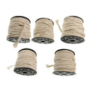 60 Meters Natural Cotton Twisted Cord Rope Sash Craft Macrame Artisan String