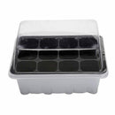 3pcs 12 Holes Plastic Tray Flower Seedling Sprout Box Propagation Nurse EGW