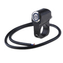 Blue 1" Handlebar Switch Headlight ON/OFF Aluminum Alloy Waterproof Push Button