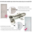 Stainless Steel Security Window Door Guard Restrictor Lock Latch Security C B2R5