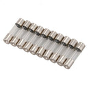 10Pcs 250V 0.2A 200mA Quick Fast Blow Glass Fuses Tubes 5mm x 20mm X6J7