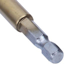 6PCS 4/5/6/8/10 / 12mm Titanium Drill Bit Strawberry Drill Bits Pr Glass Ce U5Y4