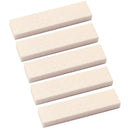 5Pcs Buffalo Bone Nut Saddle  For Guitar Ukulele Replacement Parts DIY