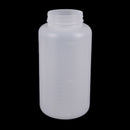 1000ml clear plastic cylinder shaped chemical storage reagent sample bottle M&O