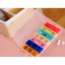 7 Days Pill Box Medicine Medical Drug Case Caddy Storage Organiser Holder  TSES