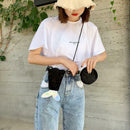3pcs/set Women Flannel Solid Color Fish Tail Backpacks Shoulder Bags Clutch