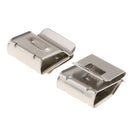 Pack of 50 Stainless Cable Clips - Replacement Parts and Accessories for Car