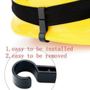 10Pcs/Pack Durable Plastic Headlamp Clips Helmet Hard Hat Safety Cap Hook
