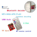 4.1 Bluetooth MP3 Decoding Board Car Speaker Refit Module With Remote Control 1x