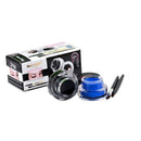 Music Flower Eye Makeup Set Black +Blue 2 in 1 Eyeliner Gel Waterproof Make