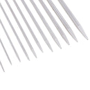 22 Pieces Stainless Steel Single Pointed Knitting Needles Weave Craft Tools