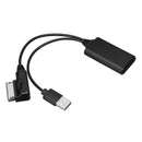 Car Wireless Bluetooth Module Music Adapter Auxiliary Line Aux Usb Audio Re