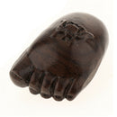 2 Pieces Wooden Craft Blessing Accessories Indoor Home Desktop Ornament Foot