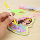 DIY Special Shaped Diamond Painting Girl Wallet Embroidery Coin Purse Gifts