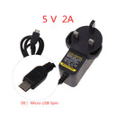 UK AC to DC 5V 2A Micro USB Power Supply Adapter for Windows Android Tablet